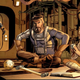 Illustration for article titled Meet Annikin Starkiller and his lazer sword in the comic adaptation of George Lucas insane first draft of emStar Wars/em